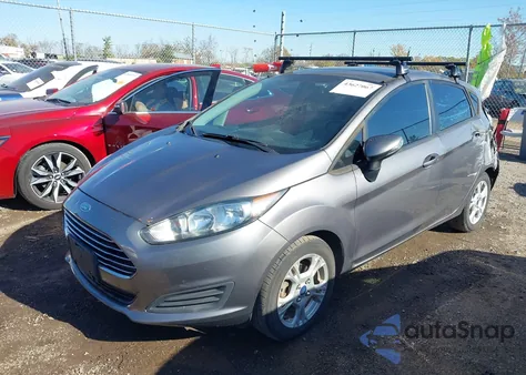2014 Ford Fiesta Se from USA, damaged, VIN 3FADP4EJ7EM162675